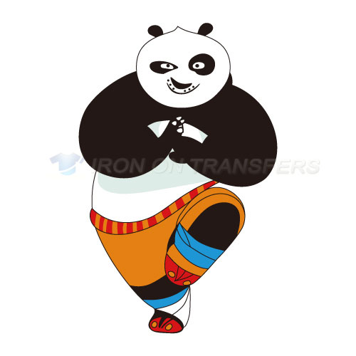 Kung Fu Panda Iron-on Stickers (Heat Transfers)NO.3372